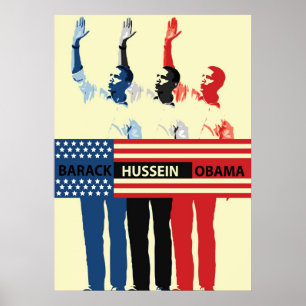 Barack Hussein Obama Poster