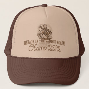 Barack in the Saddle 2012 Trucker Hat