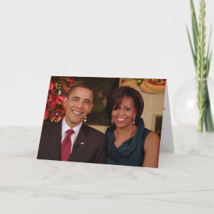 Barack & Michelle 2010WA-Greeting Card