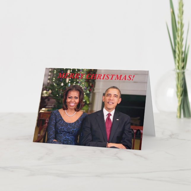 Barack & Michelle 2013WA-Greeting Card (Front)