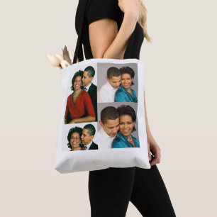 BARACK & MICHELLE OBAMA TOTE BAG