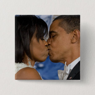 Barack Obama 15 Cm Square Badge