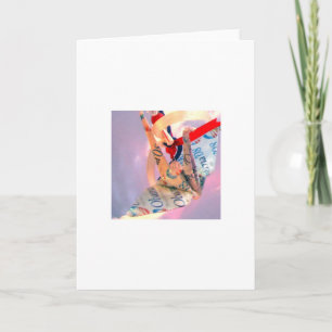 Barack Obama 2008 Celebration Folk Art Holiday Card