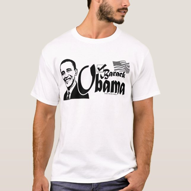 Barack Obama 2008 Shirt  (Front)