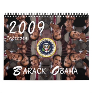 Barack Obama 2009 Commemorative Calendar