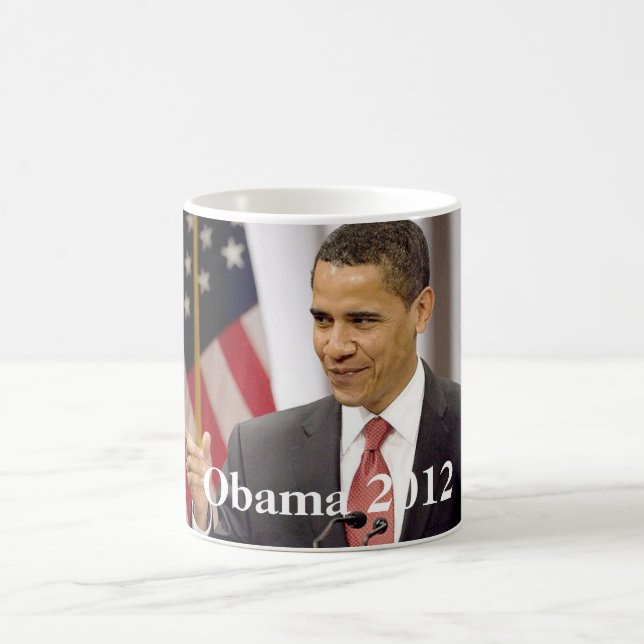 Barack Obama 2012 Coffee Mug (Center)