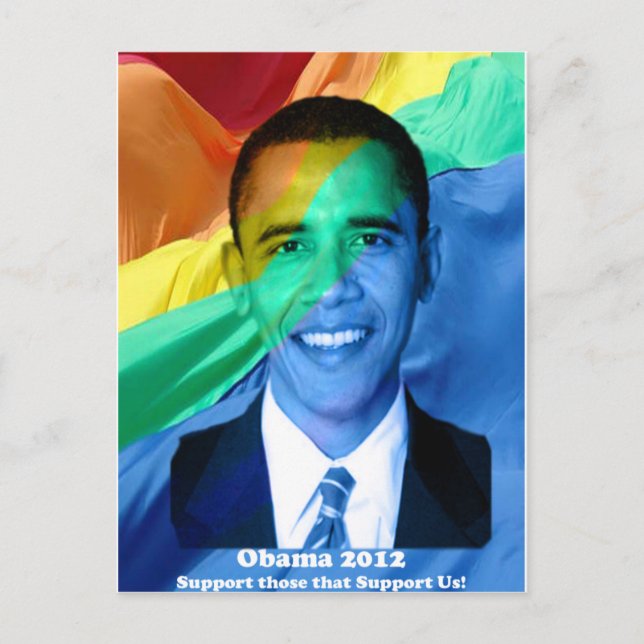 Barack Obama 2012 Postcard (Front)