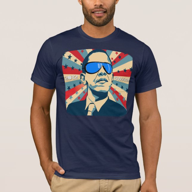 Barack Obama - 2012 Swag T-Shirt (Front)