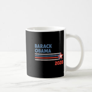 Barack Obama 2028 For President Patriotic Campaign Coffee Mug