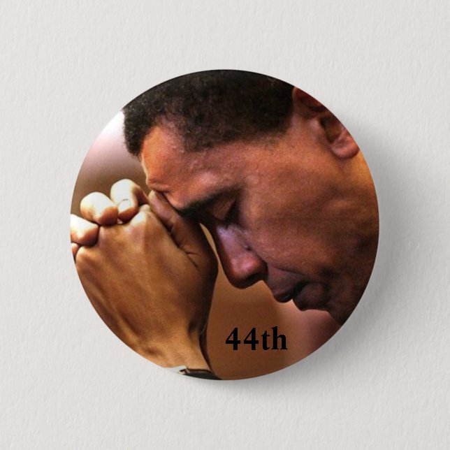 Barack Obama 44th President Button (Front)