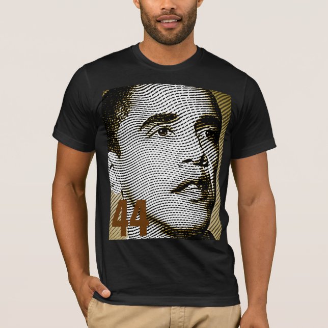 Barack Obama 44th US President - inauguration T-Shirt (Front)