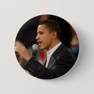 Barack Obama 6 Cm Round Badge