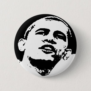 Barack Obama 6 Cm Round Badge