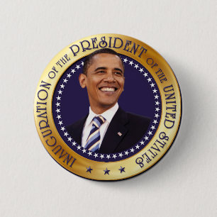 Barack Obama 6 Cm Round Badge