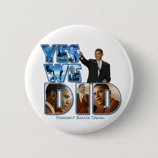 Barack Obama 6 Cm Round Badge