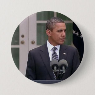 Barack Obama 7.5 Cm Round Badge