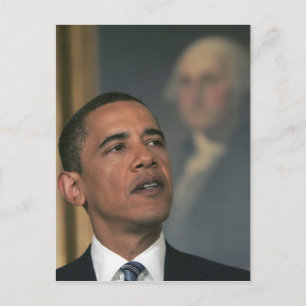 Barack Obama announce his intent to nominate Postcard