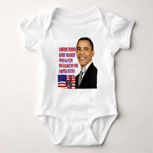 Barack Obama,Back To Back_ Baby Bodysuit