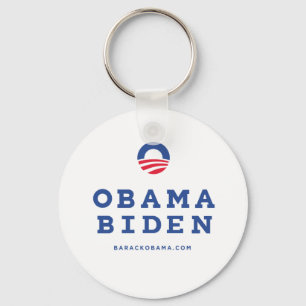 Barack Obama Biden 2012 With "O" Logo Key Ring