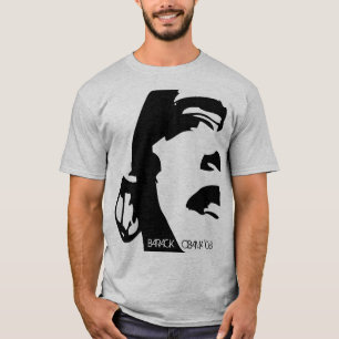 Barack Obama Black and White T-Shirt
