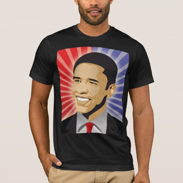 Barack Obama Bold T-Shirt (Front)
