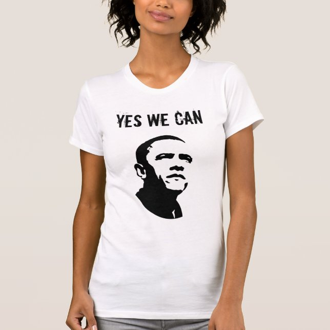 Barack Obama (Both sides) - Customised T-Shirt (Front)