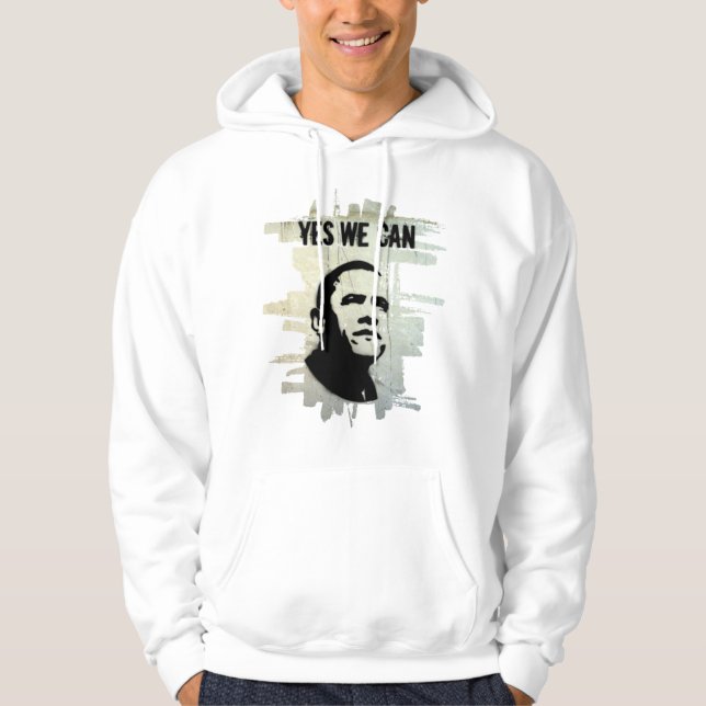 Barack Obama (Both sides) hood Hoodie (Front)