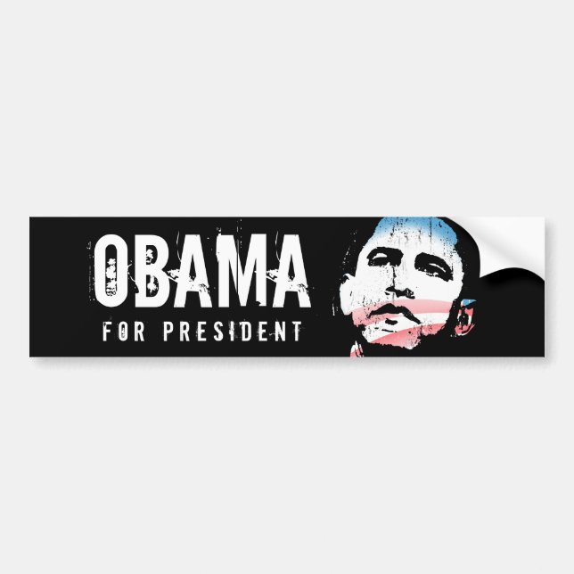 Barack Obama Bumper Sticker (Front)