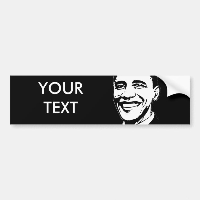 Barack Obama Bumper Sticker (Front)