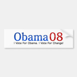 Barack Obama Bumper Sticker