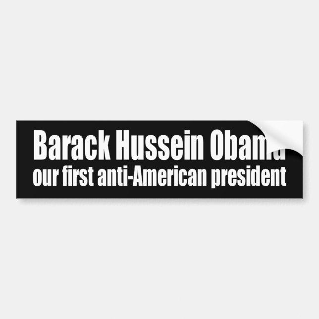 Barack Obama Bumper Sticker (Front)