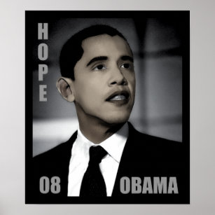 Barack Obama Campaign for Hope Poster