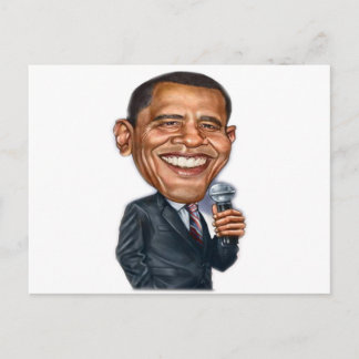 Barack Obama Caricature series Postcard