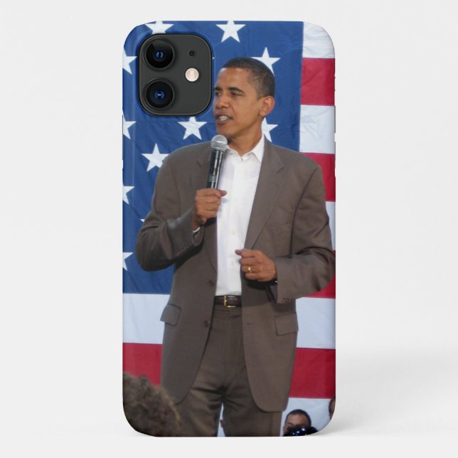 Barack Obama Case-Mate iPhone Case (Back)