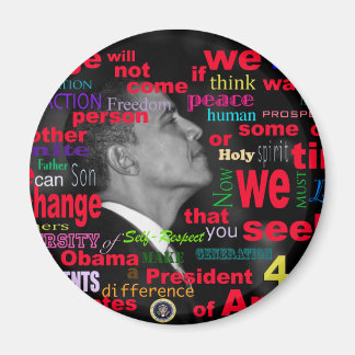 Barack Obama Change quote Magnet
