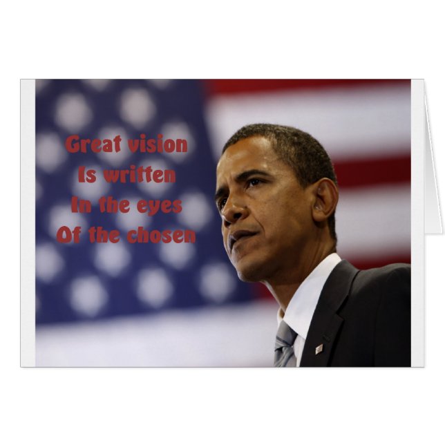 Barack Obama Chosen (Front Horizontal)