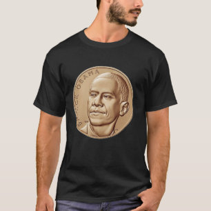 Barack Obama Coin Collector United State Mint Amer T-Shirt