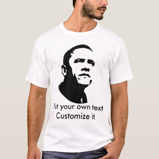 Barack Obama - Customisable T-Shirt (Front)