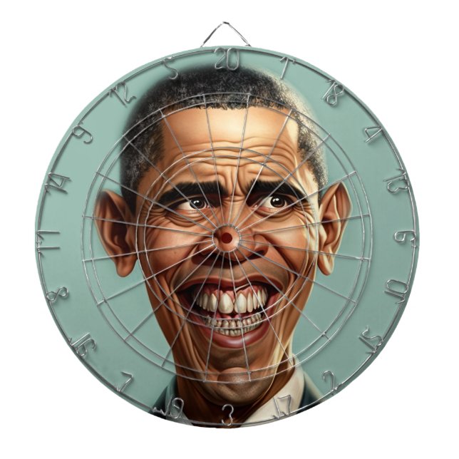 Barack Obama Dartboard  (Front)