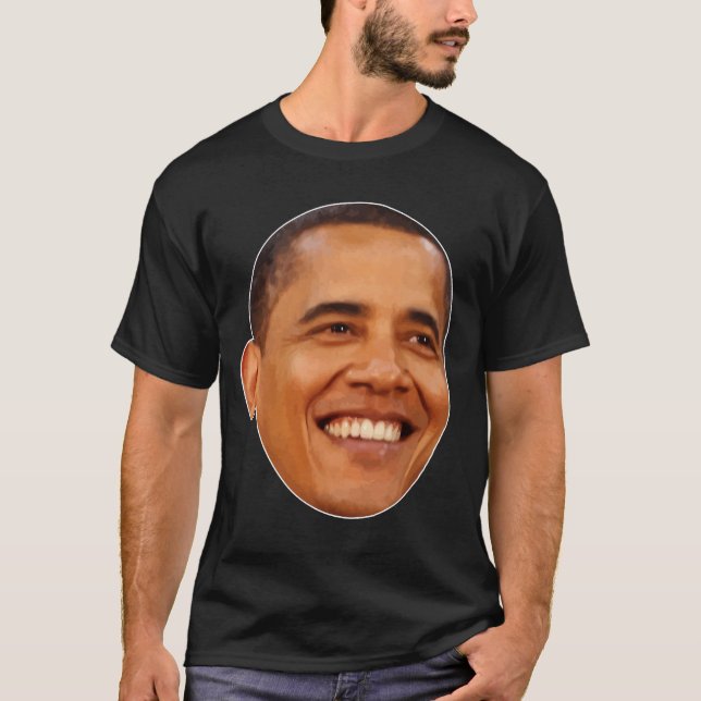 Barack Obama FACE 4 T-Shirt (Front)