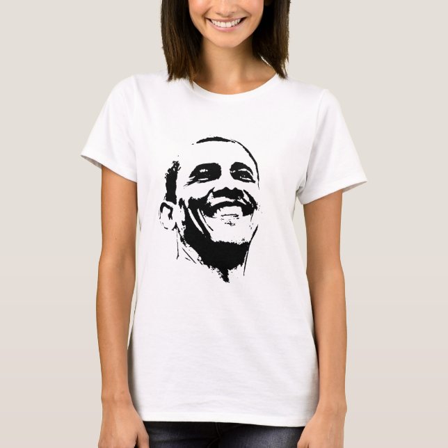 Barack Obama Face T-Shirt (Front)