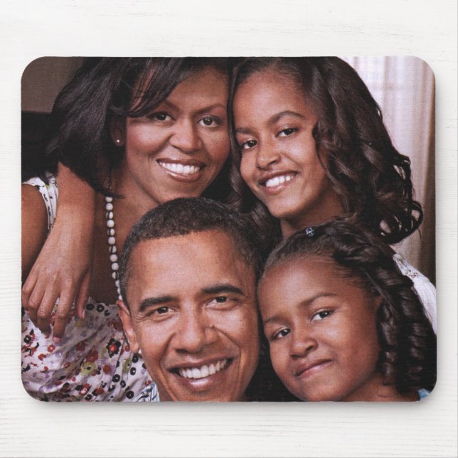 Barack Obama, Family Love_Mousepad Mouse Pad (Front)
