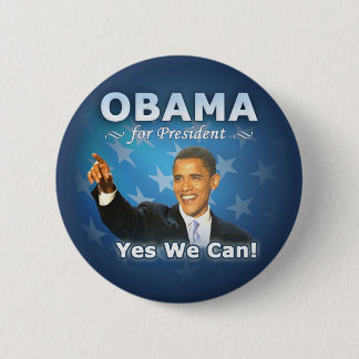 Barack Obama for president 6 Cm Round Badge