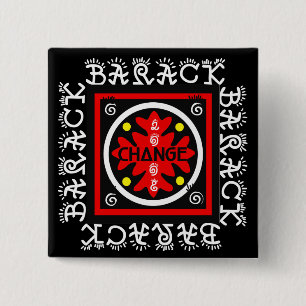 BARACK OBAMA FOR PRESIDENT PIN