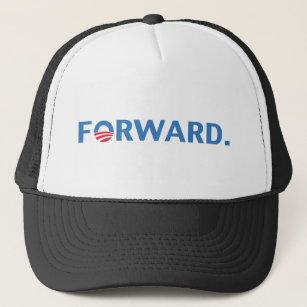 Barack Obama Forward (Blue) Trucker Hat