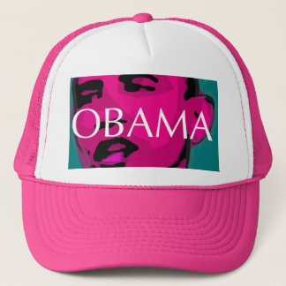Barack Obama, great pink cap