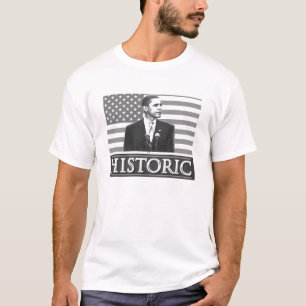 Barack Obama "Historic" T-shirt (white)