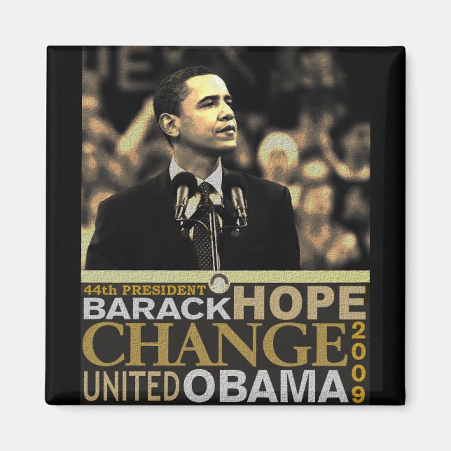Barack Obama Hope Magnet (Front)