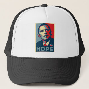 Barack Obama Hope Poster Trucker Hat