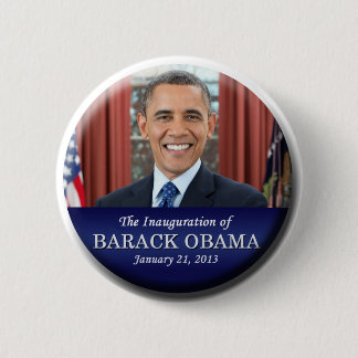 Barack Obama Inauguration 2013 6 Cm Round Badge